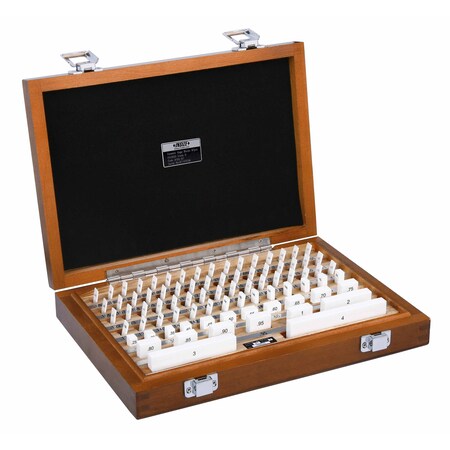 Insize Ceramic Gage Block Set, 36Pcs, Grade As-1 4005-136